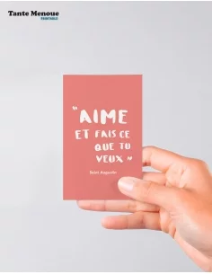 4 Cartes de Confirmation "Aime et fais ce que tu veux"... 2
