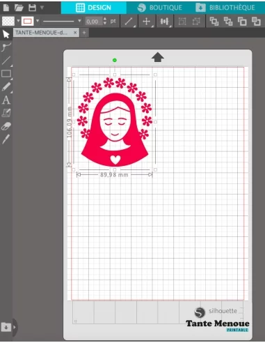 Fichier de découpe "Vierge Marie" -... Fichier de découpe "Vierge Marie" -...