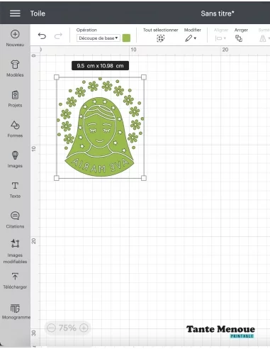 Fichier de découpe "Ave Maria" -...