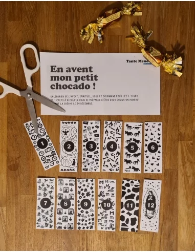 Calendrier de l'Avent CHOCADO !... Calendrier de l'Avent CHOCADO !...