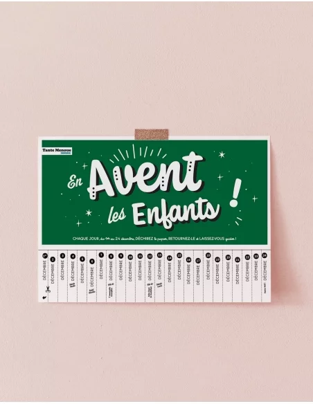 En Avent les enfants ! - Calendrier de l'Avent PDF