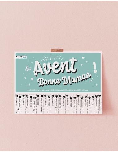 En Avent Bonne-Maman ! - Calendrier de l'Avent PDF