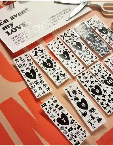 Calendrier de l'Avent MY LOVE !... Calendrier de l'Avent MY LOVE !...