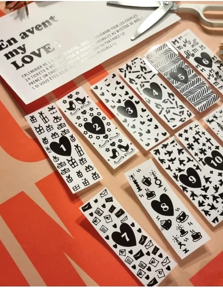 Calendrier de l'Avent MY LOVE ! édition adulte - PDF
