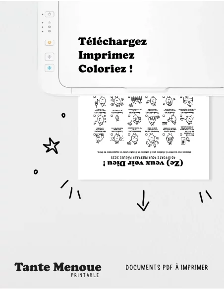 Calendrier de CARÊME 2026 : Je veux voir Dieu ! (Enfant) PDF