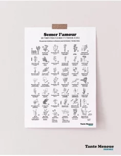 Calendrier de CARÊME 2025 : Semer l'amour ! (Femme) PDF 2