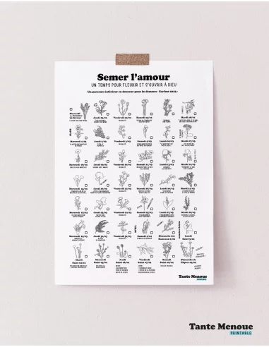 Calendrier de CARÊME 2026 : Semer... Calendrier de CARÊME 2026 : Semer...
