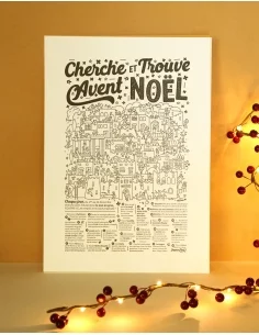 Calendrier de l'Avent CHERCHE et TROUVE ! édition famille... 2