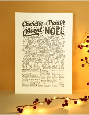 Calendrier de l'Avent CHERCHE et... Calendrier de l'Avent CHERCHE et...