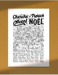 Calendrier de l'Avent CHERCHE et TROUVE ! édition famille...