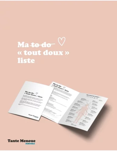 "TOUT DOUX" liste pour les femmes - PDF "TOUT DOUX" liste pour les femmes - PDF