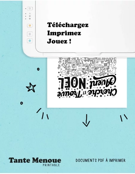 Calendrier de l'Avent CHERCHE et TROUVE ! édition famille - PDF