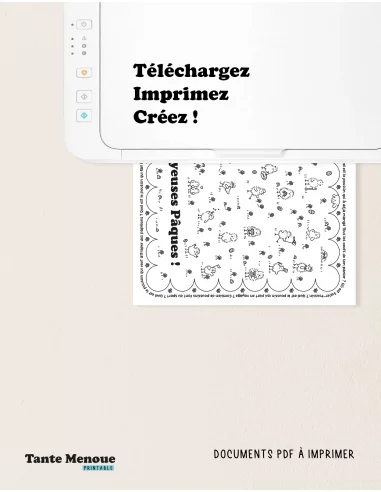 Set de Table "Joyeuses Pâques" Set de Table "Joyeuses Pâques"