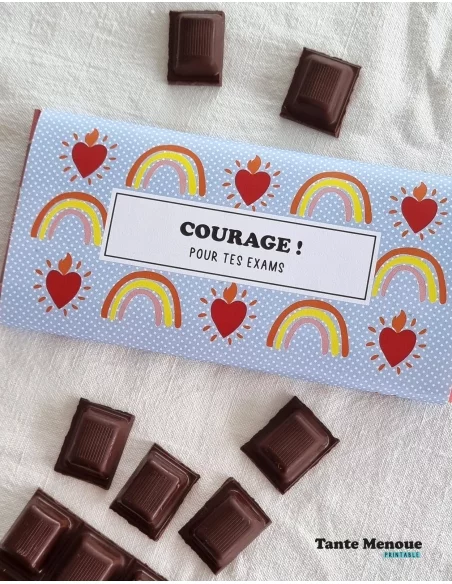 Bandeau Merci (modèle G) - PDF