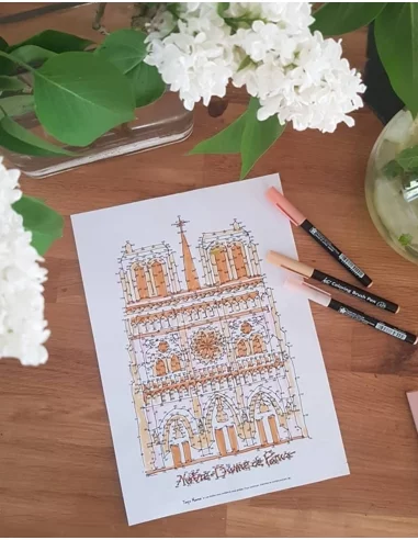 MAXI points à relier Notre-Dame de...