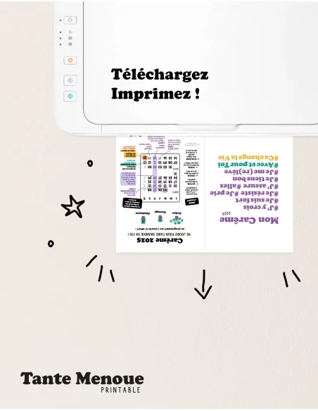 Dates de Carême 2025 - PDF