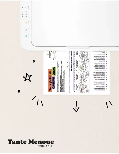 Ta réglette de Câreme 2026