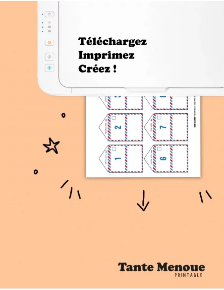 Calendrier de l’Avent “Vous avez 24 Messages !” (Famille)