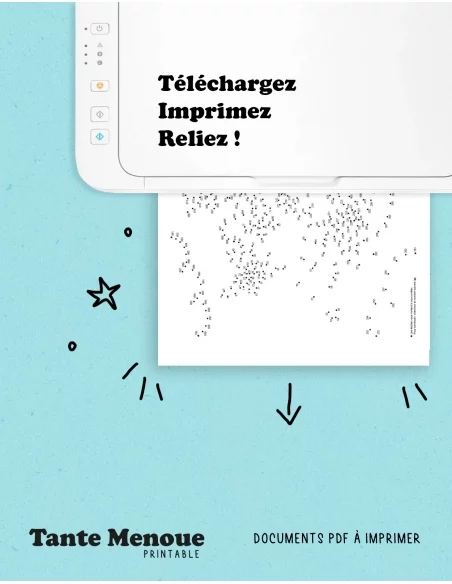 Offert : MAXI points à relier de Pâques ! - PDF 🎁