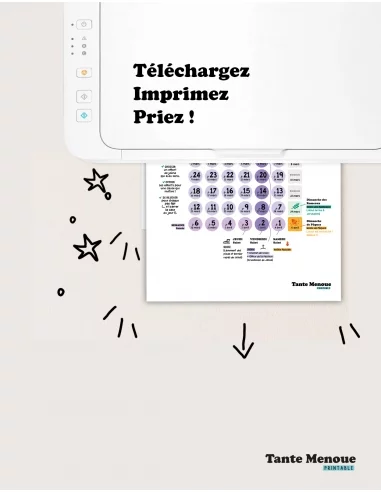 Calendrier de Carême 2026 à afficher... Calendrier de Carême 2026 à afficher...