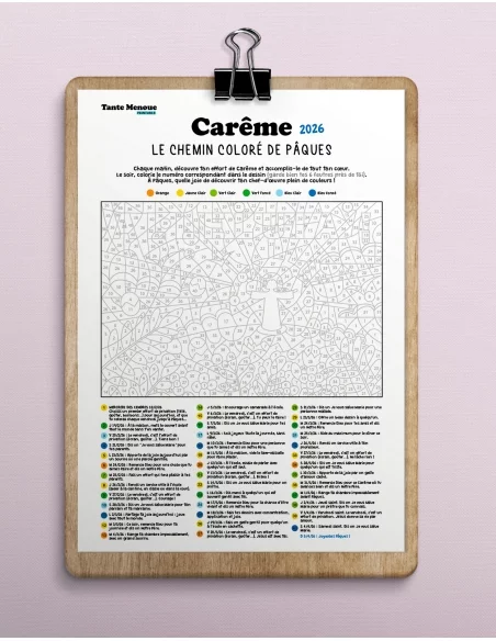 CARÊME Chemin coloré ! (Enfant) PDF