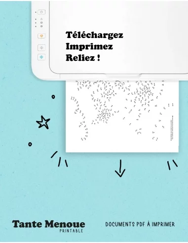 MAXI points à relier de Noël ! - PDF 🎁