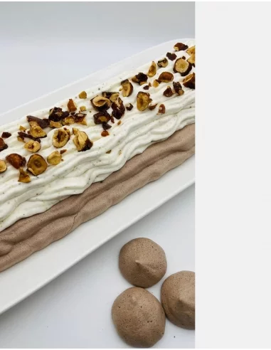 Cake topper + Recette bûche des anges...