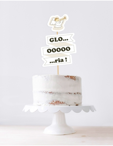 Cake topper "Glooooooria" - PDF