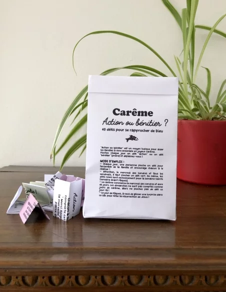 CARÊME : Action ou Bénitier ! (Famille/Classe) PDF