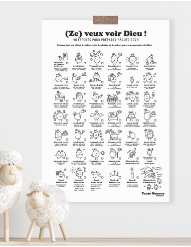 Calendrier de CARÊME : (Ze) veux voir Dieu ! PDF