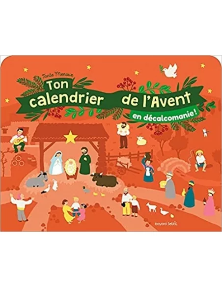 Ton calendrier de l'Avent en décalcomanie