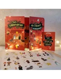 Ton calendrier de l'Avent en décalcomanie 2