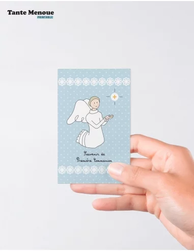 4 Cartes de Communion " Souvenir de...