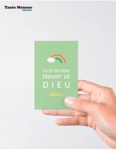 4 Cartes BONNE NOUVELLE "Enfant de Dieu"... 2