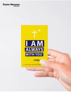 4 Cartes GOOD NEWS "I am always with you"... 2