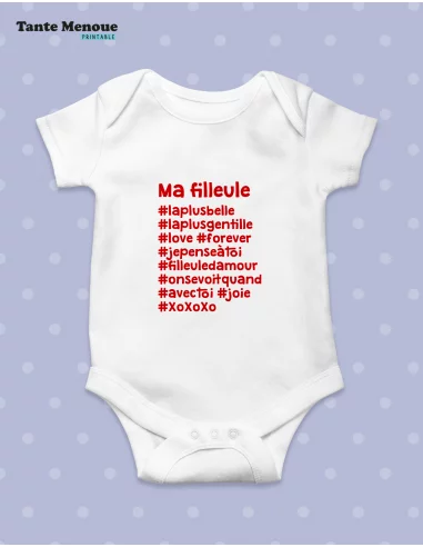 Fichier de découpe hashtag "Ma Filleule" Fichier de découpe hashtag "Ma Filleule"