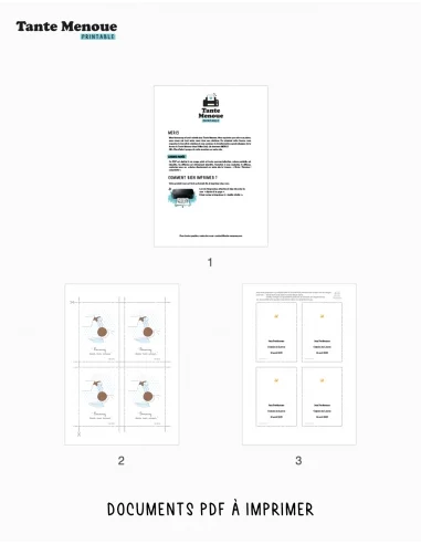 4 Cartes de Baptême "Le Baptême"... 4 Cartes de Baptême "Le Baptême"...