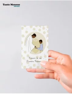 4 Cartes de "Communion Garçon" peau foncée... 2